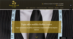 Desktop Screenshot of enriquerojassusastre.com